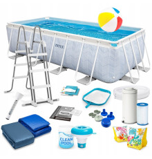 Басейн каркасний 18в1 Intex 26780 400 х 200 х 100 см