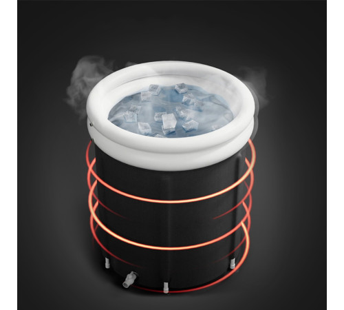 Ванна крижана inSPORTline FrostZen Pro 85 х 75 см 375 л