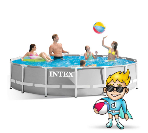 Басейн каркасний 21в1 Intex 26724 457 х 107 см