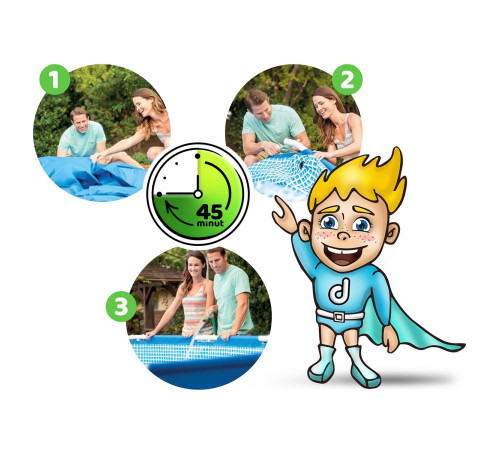 Басейн каркасний 21в1 Intex 26724 457 х 107 см