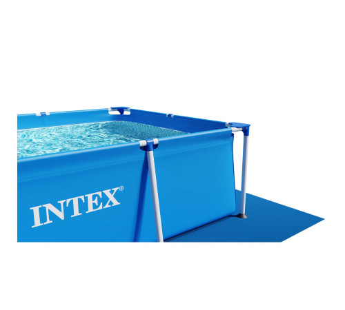 Басейн каркасний прямокутний 15в1 INTEX 28273, 450 x 220 x 84 см + машина для створення бульбашок Басейн каркасний прямокутний 15в1 INTEX 28273, 450 x 220 x 84 см + машина для створення бульбашок