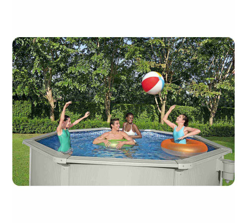 Басейн каркасний 13в1 Bestway Hydrium 56574 366 х 122 см