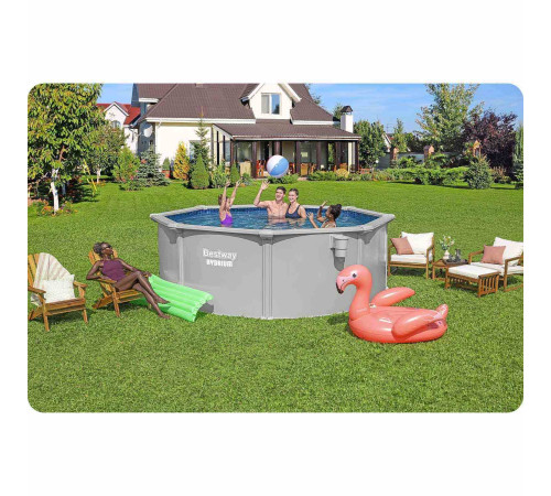 Басейн каркасний 13в1 Bestway Hydrium 56574 366 х 122 см