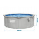 Басейн каркасний 13в1 Bestway Hydrium 56574 366 х 122 см