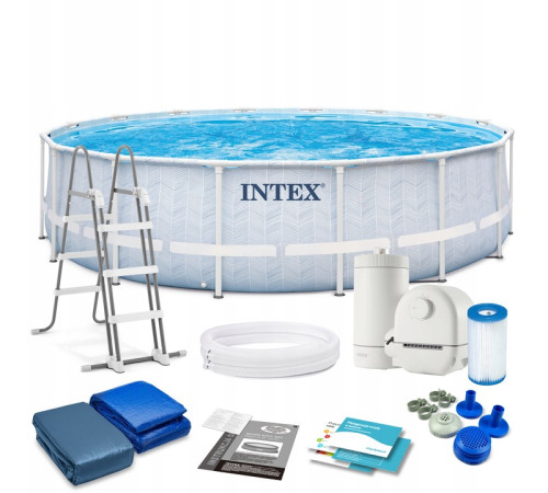 Басейн каркасний 12в1 Intex 26746 488 х 122 см