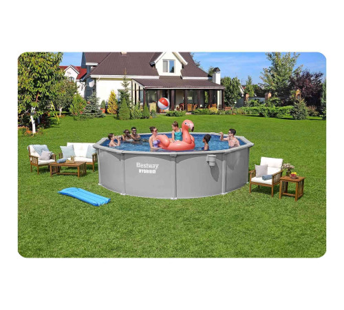 Басейн каркасний 13в1 Bestway Hydrium 56384 457 х 122 см
