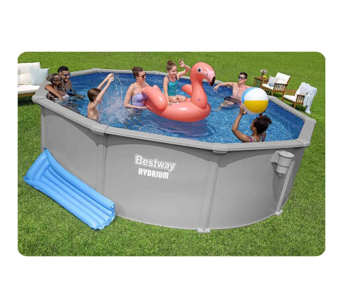 Басейн каркасний 13в1 Bestway Hydrium 56384 457 х 122 см
