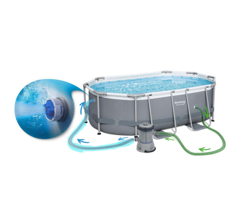 Басейн каркасний Bestway 56620 427 x 250 x 100 см 18in1 Басейн каркасний Bestway 56620 427 x 250 x 100 см 18in1