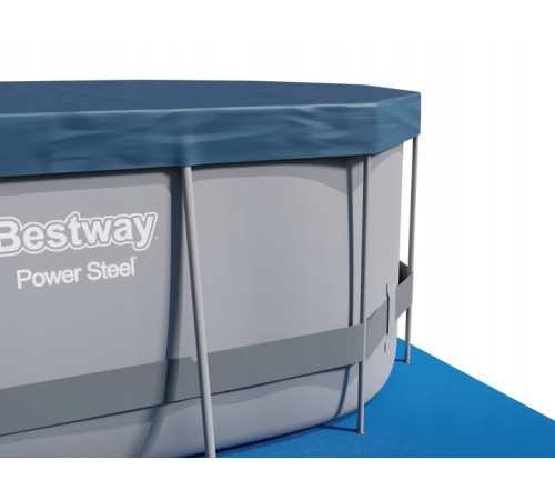 Басейн каркасний овальний 18в1 Bestway 56620, 427 x 250 x 100 см