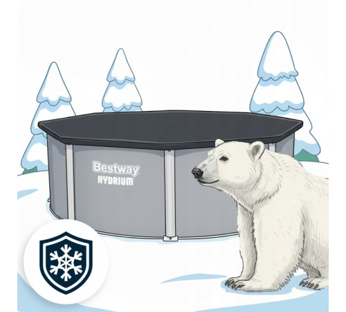 Басейн каркасний 13в1 Bestway Hydrium 56566 305 х 122 см