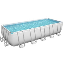 Басейн каркасний прямокутний 18в1 Bestway 5611Z, 640 x 274 x 132 см, білий  + самокат 