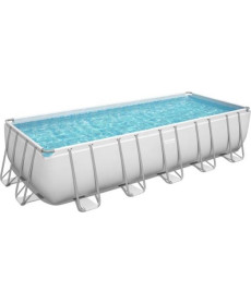 Басейн каркасний прямокутний 18в1 Bestway 5611Z, 640 x 274 x 132 см, білий  + самокат 