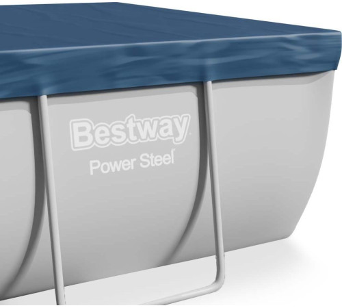 Басейн каркасний прямокутний 18в1 Bestway 5611Z, 640 x 274 x 132 см, білий + самокат Басейн каркасний прямокутний 18в1 Bestway 5611Z, 640 x 274 x 132 см, білий + самокат