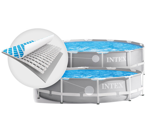 Басейн каркасний 17в1 INTEX 26726, 457 x 122 см, сірий Басейн каркасний 17в1 INTEX 26726, 457 x 122 см, сірий