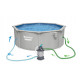 Басейн каркасний 13в1 Bestway Hydrium 56574 366 х 122 см