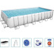 Басейн каркасний прямокутний 6в1 Bestway 56474 Power Steel 732 x 366 см - білий
