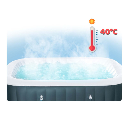Джакузі-SPA надувне BESTWAY LAY-Z-SPA Ibiza 6-місне Джакузі-SPA надувне BESTWAY LAY-Z-SPA Ibiza 6-місне