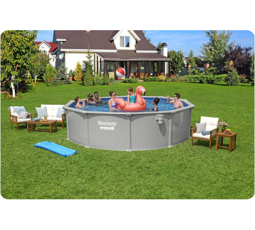 Басейн каркасний 13в1 Bestway Hydrium 56384 457 х 122 см