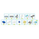 Басейн каркасний 13в1 Bestway Hydrium 56384 457 х 122 см