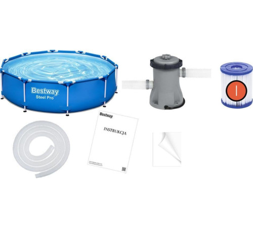 Басейн каркасний 8в1 Bestway 56679 Steel Pro 305 см Басейн каркасний 8в1 Bestway 56679 Steel Pro 305 см