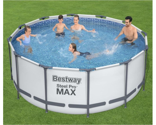 Басейн каркасний Bestway Steel Pro MAX 366см (92833) - білий