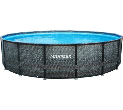Басейн каркасний Marimex Florida Ratan 457 х 137 см, графітовий Басейн каркасний Marimex Florida Ratan 457 х 137 см, графітовий