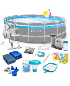 Басейн каркасний 17в1 INTEX 26730, 488 х 122 см