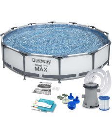 Басейн каркасний 9в1  Bestway 56416 366 x 76 см