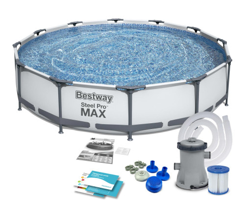 Басейн каркасний 9в1 Bestway 56416 366 x 76 см Басейн каркасний 9в1 Bestway 56416 366 x 76 см
