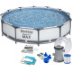 Басейн каркасний 9в1 Bestway 56416 366 x 76 см