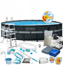 Басейн каркасний 21в1 Intex 26330 549 х 132 см