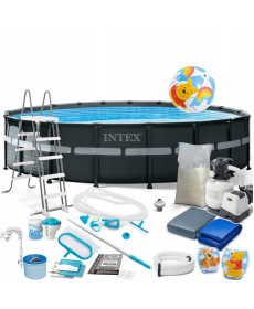 Басейн каркасний 21в1 Intex 26330 549 х 132 см