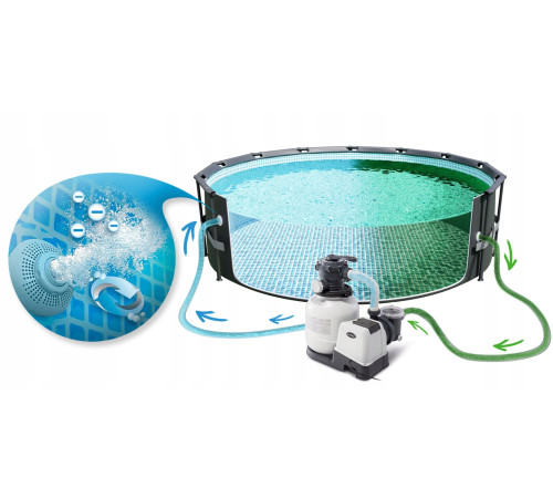 Басейн каркасний 21в1 Intex 26330 549 х 132 см