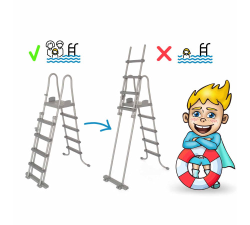 Басейн каркасний 13в1 Bestway 56384 457 х 122 см