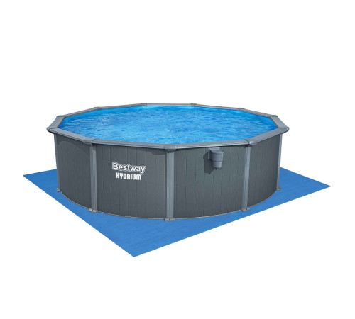 Basen ogrodowy panelowy całoroczny 488 x 132 cm 13w1 Bestawy 561CU