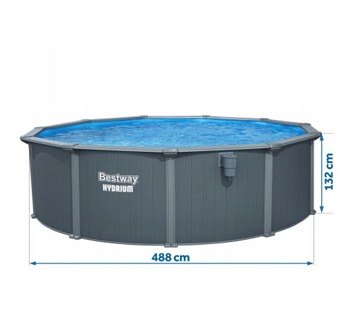 Басейн каркасний 13в1 Bestway Hydrium 561CU 488 х 132 см