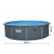 Басейн каркасний 13в1 Bestway Hydrium 561CU 488 х 132 см