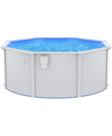 Басейн каркасний vidaXL 300 x 120 см, білий