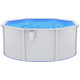 Басейн каркасний vidaXL 300 x 120 см, білий