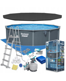 Басейн каркасний 13в1 Bestway Hydrium 561CS 549 х 132 см
