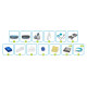 Басейн каркасний 13в1 Bestway Hydrium 561CS 549 х 132 см
