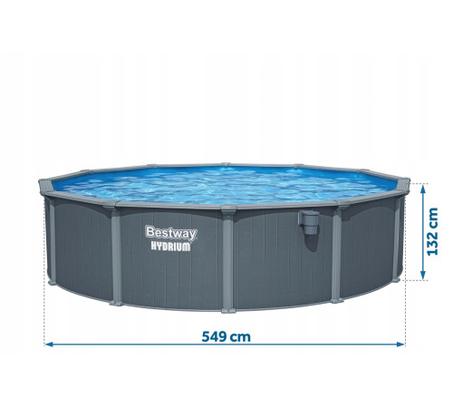 Басейн каркасний 13в1 Bestway Hydrium 561CS 549 х 132 см