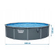 Басейн каркасний 13в1 Bestway Hydrium 561CS 549 х 132 см