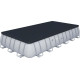 Басейн каркасний прямокутний 12в1 Bestway 56474 Power Steel 732 x 366 см - світло-сірий