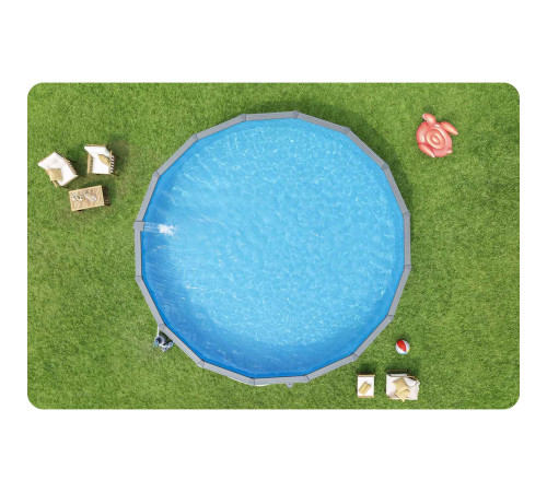 Basen ogrodowy panelowy całoroczny 732 x 132 cm 13w1 Bestawy 561RP