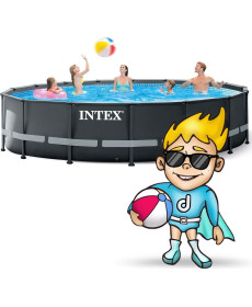 Басейн Intex XTR Ultra з металевим каркасом 488см 11в1 (26326)