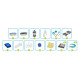 Басейн каркасний 13в1 Bestway Hydrium 56586 500 х 366 х 122 см