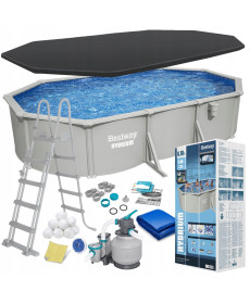 Басейн каркасний 13в1 Bestway Hydrium 56369 610 х 366 х 122 см