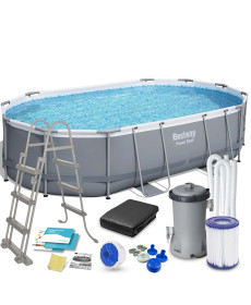 Басейн каркасний Bestway 56448 12 в 1 488 x 305 x 107 см