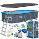 Basen ogrodowy panelowy całoroczny 732x366x132 cm 13w1 Bestawy 561CW